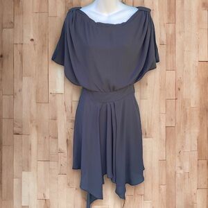 Rebecca Taylor black open back dress NEW 4